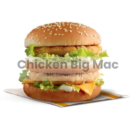 Chicken Big Mac – McDonald’s Menu Price List [2024]