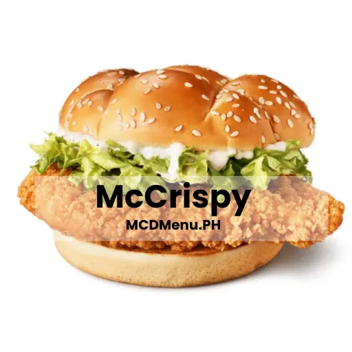 McCrispy – McDonald’s Menu Price List [2024]