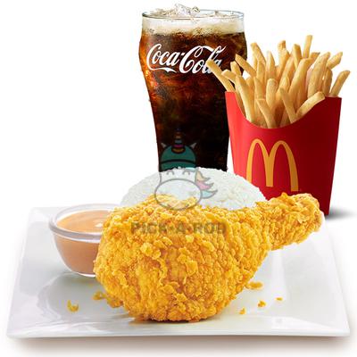 1-pc. Chicken McDo and Fries Meal 