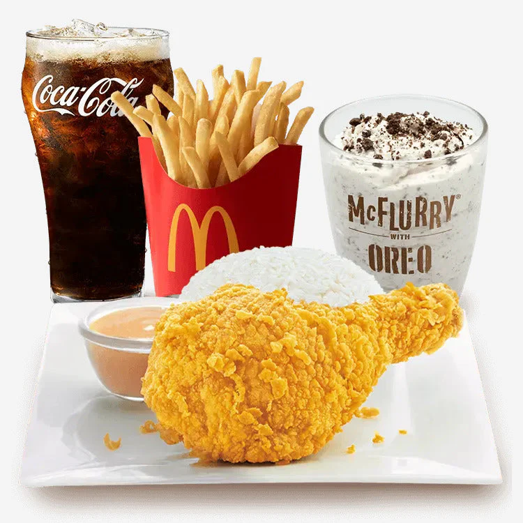 Mega Meal Chicken McDow/ Fries & McFlurry